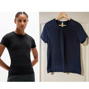 Athleta | In Motion Seamless Tee In Navy